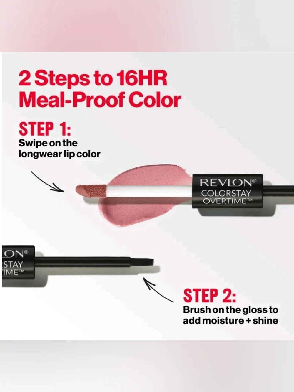 #540 Unstoppable Nude Revlon ColorStay Overtime Longwearing Gloss Lipstick